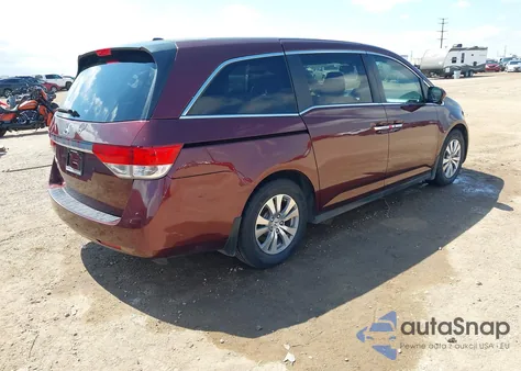 2016 Honda Odyssey Ex-L из США, поврежденный, VIN 5FNRL5H65GB138214